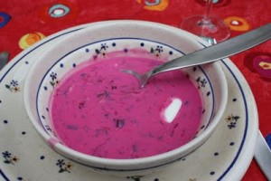 Chlodnik (Cold Polish Beet Soup)