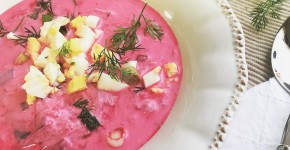 Chlodnik, Poland's cool, creamy beer soup for summer!