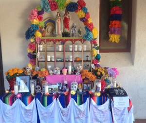 Day of the dead ofrenda