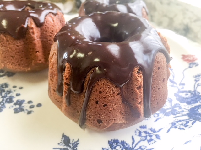 Polish Gingerbread Cake Ciasto Imbirowe, filled with apricot jam and marzipan, topped with chocolate ganache!