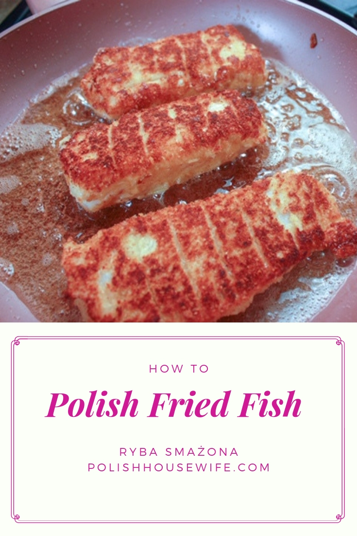 Polish Fried Fish (Ryba Smażona) - Polish Housewife