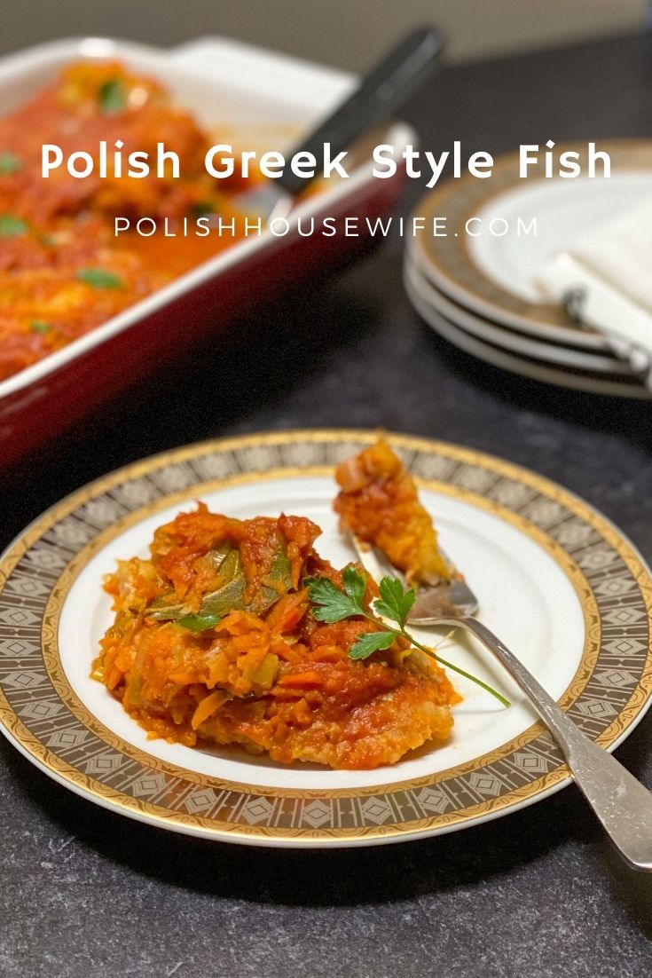 Polish Greek Style Fish Polish Housewife